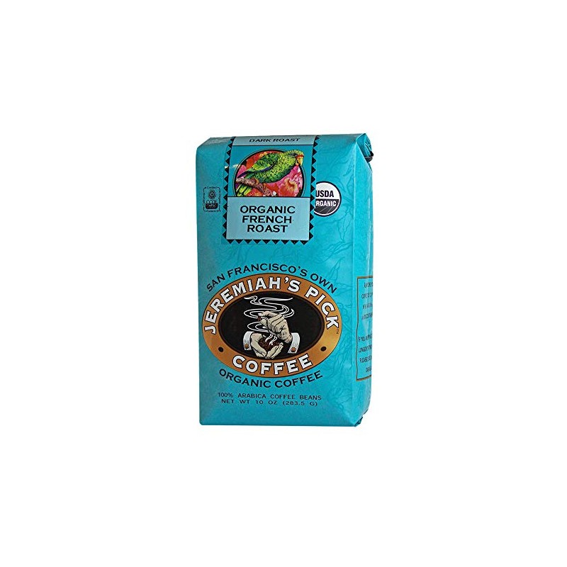 Organic French Roast - Whole Beans - 10oz, Caffeinated