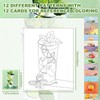 12 Pcs Pre Drawn Canvas for Painting for Adults 8