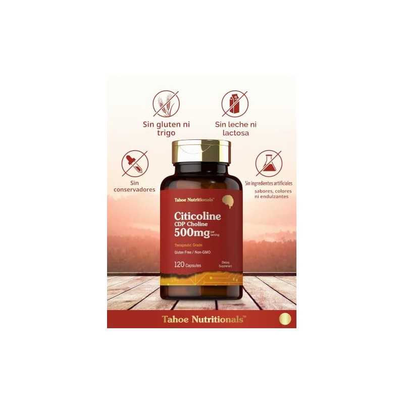 Tahoe Nutritionals Citicolina 500 Mg