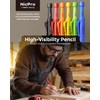 Nicpro 6 Pack CP3000 Carpenter Pencils with Sharpener, Mechanical Pencil