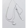 SLUYNZ Solid 925 Sterling Silver Moon Choker Necklace for Women