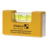 STABILA Pocket PRO Magnetic mini spirit level with belt clip,