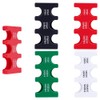 HOBBIESAY 4 Pieces 4 Colours Coin Dispenser Hard Case Portable