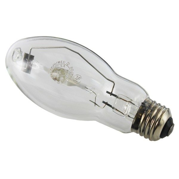 Current Professional Lighting MVR400/VBU/XHO High Intensity Discharge Quartz Metal Halide Light Bulb, ED37 (6 pack)