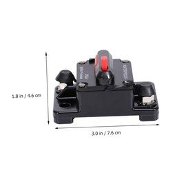 Gatuida 2pcs Circuit Breaker Blacksto e Blacw Black Color Power Supply Blackwel Blackish Blackh 250a Car Protector