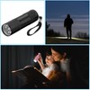 PATIKIL 9 LED Mini Flashlights, 2 Pcs Aluminum Pocket Flashlight