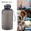GEMFUL Large Water Bottle with Handle 74oz BPA Free for