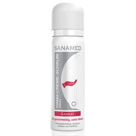 Sanamed Garnet Hand Cream Foam Pomegranate with Panthenol 100 ml