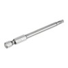 sourcing map T25 Security Torx Bit 1/4" Hex Shank 3"