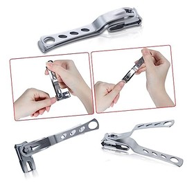 Healeved Electric Nail Cutter 360-degree Rotating Nail Clippers for Smooth Cutting