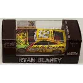 Lionel Ryan Blaney 2022 Lionel #12 Body Armor Edge NEXT GEN Ford Mustang 1/64