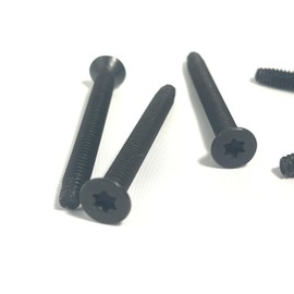 30 Pack 1/4-20 x 2 1/4 Inch Pre Oiled Corrosion Resistant Thread Cutting Trailer Deck Floor Board Screws Cargo Wood to Metal Self Tapping