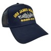 USS James Monroe SSBN-622 Submarine Boat Ship Baseball Cap Blue
