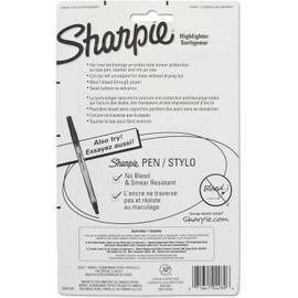 Sharpie, Resaltadores Gel, Punta Bala, Colores Surtidos, 5 Piezas