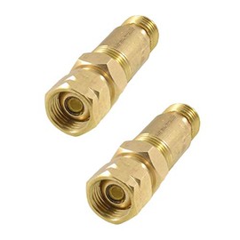LDEXIN 2pcs Torch Mount Flashback Arrestors Acetylene/Fuel Gas Safety Valve Flame Buster Check Valve