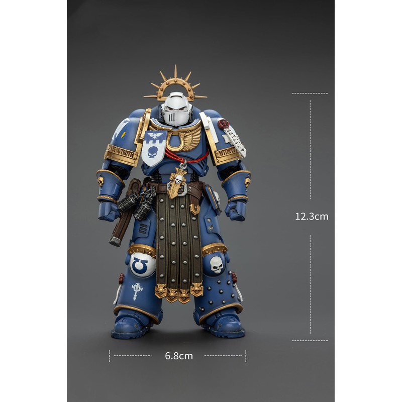 JOYTOY Warhammer 40,000 1/18 Action Figure Ultramarines Torvald with Power
