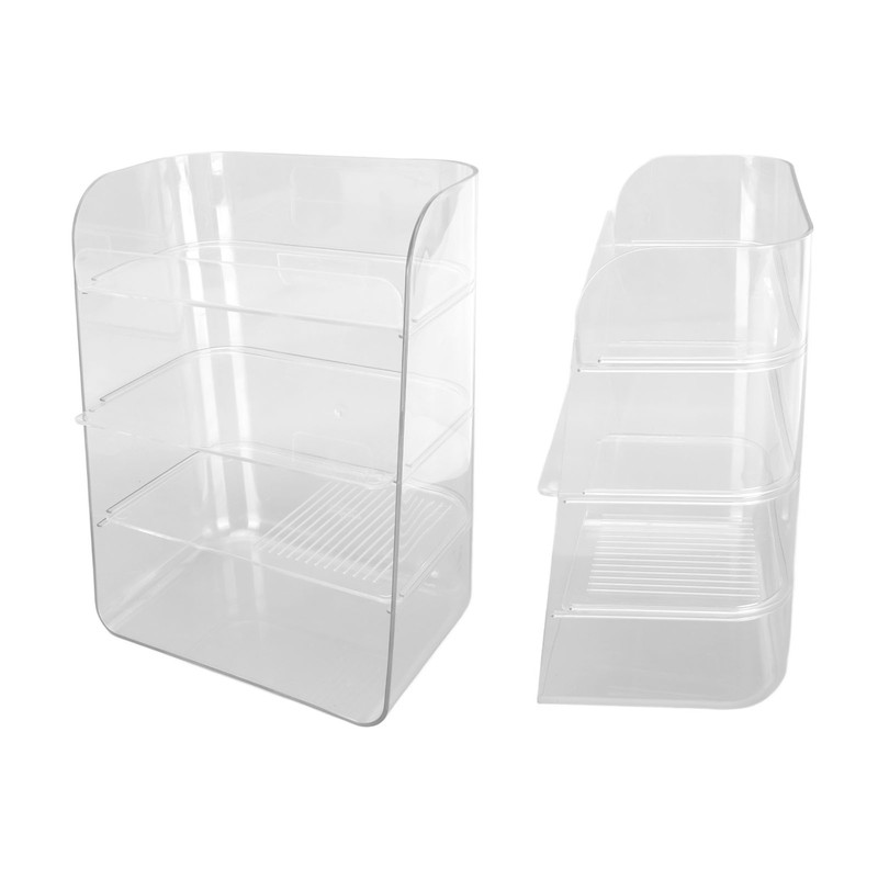 Cosmetic Shelf Multi Layer Large Capacity Detachable Partition Stable Countertop