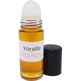 TCEShop Vanilla Scented Body Oil Fragrance [Roll-On - Gold - 1 oz.] - ID#122083