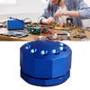 Screwdriver Storage Rack 10 Holes Aluminum Alloy Rotating Screwdriver Organizer