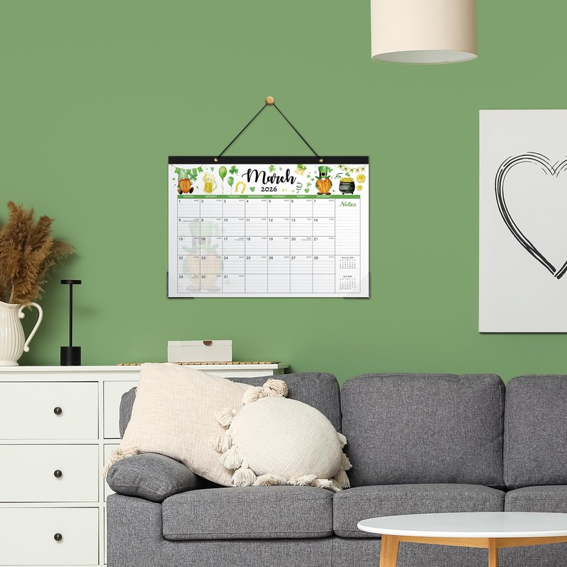 2026 Desk Calendar, 12 Months Desk Calendar 2026, January 2026