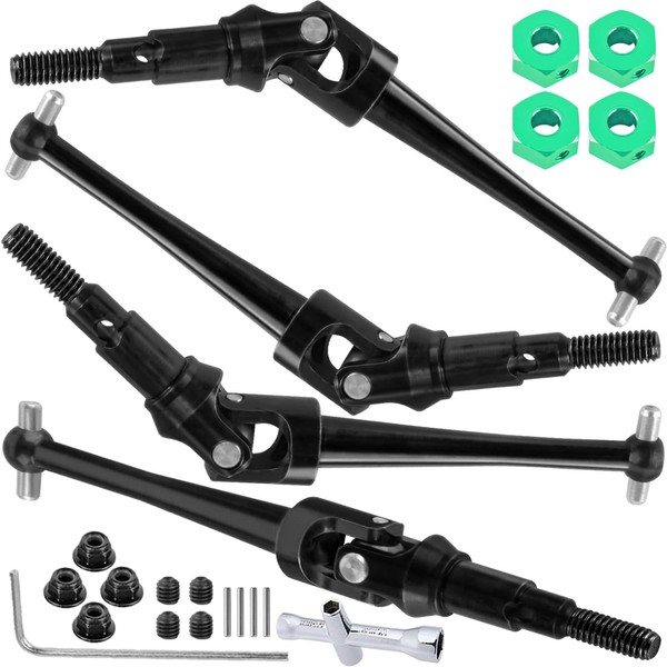 BRCatWPark Steel Drive Shaft Axles Upgrades Part for 1/16 H16