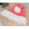 YYCRAFT Coral Santa Hat for Adults Unisex New Year Festive