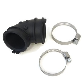 W10445975 Dishwasher Circulation Pump Hose Elbow Compatible with Whirlpool Replaces AP56186212312026PS3651318 W10445975VP Includes two clamps