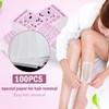 400 Pcs Non-Woven Wax Strips for Arms, Legs,Chest, Back, Underarms