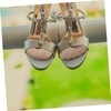 Baluue 2pairs Beige Anti- Forefoot Mats Absorb Sweat High Heel