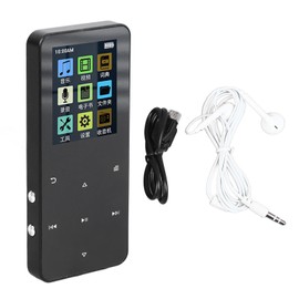 Bluetooth MP4 Player Touch Screen HiFi Lossless Sound Metal Shell Support 128G Memory Card Multifunction Portable MP4 Player