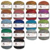 Frida's Wollhaus Frida's 25 g #13te Glitter Yarn, Crochet Yarn,