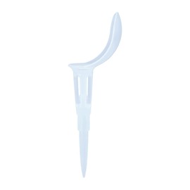 Light (LITE) Transparent Low Profile Non Slice Tee-MAX T-396 Clear (170)