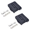 Pair of Rear Tail Light Plug Connectors Fits Peugeot, Fiat,