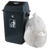 Cand 18 Gallon Large Kitchen Plastic Trash Can with Swing