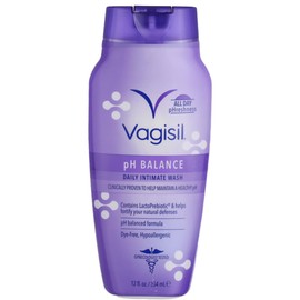 Vagisil Feminine Wash pH Balanced, Light & Fresh 12 oz (Pack of 4)