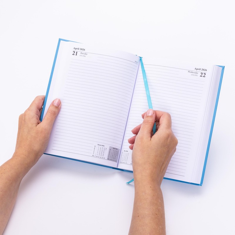 evelay 2026 Diary A4 A5 Day to Page Hardback Full