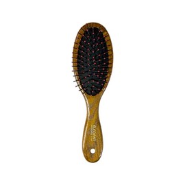 Elegant Anti-Static Oval Pin Ash Wood Hairbrush (Medium 8.5" #848)