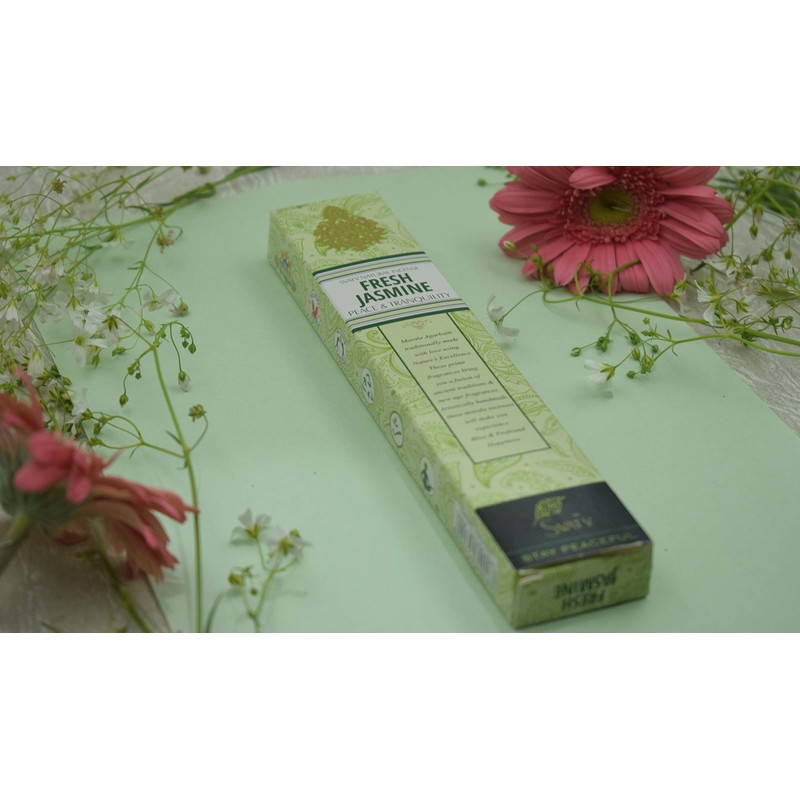 SVATV Antique Jasmine Incense Sticks with 6 Incense Sticks for