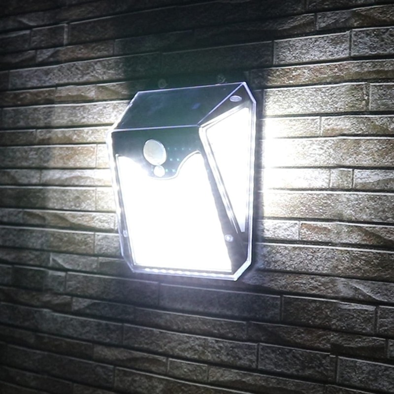 Trade One 30683 Solar Light, Sensor Light, Outdoor, Motion Sensor,
