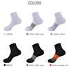 Men’s Quarter Crew Socks – Soft Combed Cotton, Cushioned for