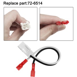 MEIRIYFA 72-6514 Speaker Wiring Harness Connector, 72-6514 Door Speaker Replacement Speaker Wire Harness for Jeep Dodge Chrysler Models Front Rear Door Speaker Wiring Harness Adapter (4 PCS)