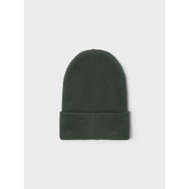 NAME IT Unisex Nknmalik Knit Beanie Noos Hat, deep forest