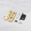 NCL Sliding Door Handle for Bath, Satin Brass Barn Door