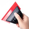 FOSHIO Red Small Squeegee Window Tint Squeegee, Non-Slip Handle Rubber