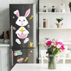 16 Pieces Happy Easter Bunny Refrigerator Magnets Fridge Magnet Sticker