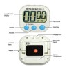 Digital Kitchen Timer, Large LCD Digital Loud Alarm Cooking Timer,