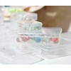 Kingrol 18 Pack Mini Clear Plastic Storage Containers with Lids,