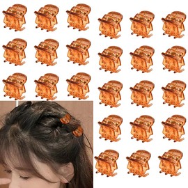 Small Claw Hair Clips for Women Fine Thick Hair Claw Clips for Braids Claw Clip for Girls Side Claw Clips for Thin Fine Hair Barrette Clip Claw Y2k Hair Accessories for Birthday Christmas Claw 24 Pcs