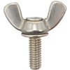 TRUSCO B350615 Stainless Steel M6X15 Forged Butterfly Bolts, Pack of