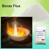 Borax Flux 1/2 Pound Melting Gold Silver Crucible Glaze Jewelry